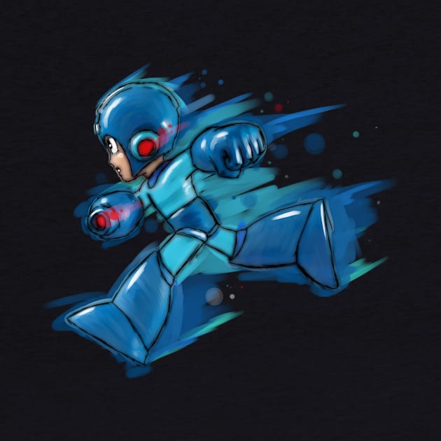 MegaMan by Beanzomatic